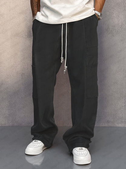 Stylish Comfort Loose Fit Suede Pants
